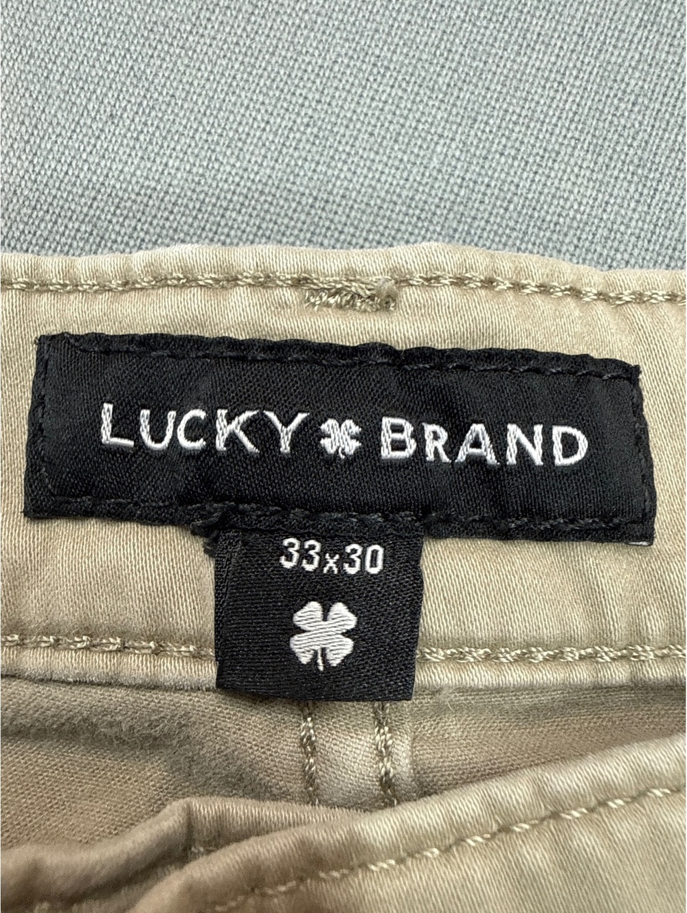 Lucky Brand Men's Khaki Pants 33x30 Classic Fit